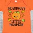 thumbnail image 4 of Inktastic Grandmas Little Pumpkin with Leaves and Stars Boys or Girls Baby Bodysuit, 4 of 5
