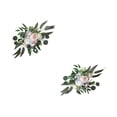 thumbnail image 4 of 2x Boda Arch Flores Boder Signos de bienvenida Decoración Decoración Fuera Decoración Decoración para recepción de vacaciones en aniversario Recepción flores rosadas, 4 of 8