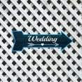 thumbnail image 4 of Arrow Shape Wedding Left 12x4" Wall or Door Sign | Events & Celebrations Signage, 4 of 7