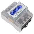 thumbnail image 2 of Energy Meter DDS024T 3 Phase 4P Electronic Energy Meter 380V LCD Digital Display DIN Rail With Transparent Cover, 2 of 8