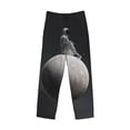 thumbnail image 6 of Daiia Astronaut Sitting On Mercury Planet Men's Sleep Pant with Pockets and Drawstring,Pajama Pants-XX-Large, 6 of 9