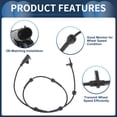 thumbnail image 4 of Sensor de velocidad de rueda ABS Unique Bargains Frontal Izquierda Derecha Sensor ABS Sistema de frenos antibloqueo No.LR033461 para Land Rover Range Rover Sport 2014-2016, 4 of 7