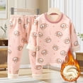 thumbnail image 2 of Gerichy Boys Girls Pajamas Toddler Pjs Set Cotton Fleece Kids Sleepwear 2 Piece Child Clothes Winter Loungewear Pajamas 18M-10T, 2 of 4