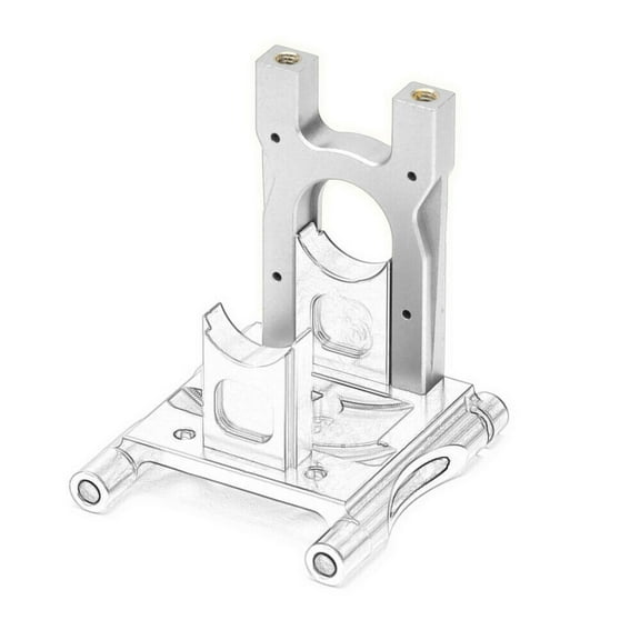 Mesimsple Center Diff Mount Set for Arrma 1/7 Fireteam Felony Infraction Mojave 6S BLX Differential Mount 1/8 Typhon Notorious Kraton Outcast Talion 6s Series