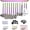 3. Rainbow, variant on 38 count kitchen Cooking Utensils Set with Utensil Rack, and Stainless Steel Handle Cookware, Kitchen Tools, Non-Stick kitchen Gadgets, Dishwasher Safe (Rainbow)