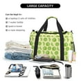 thumbnail image 5 of Rateoe Various Lemons Pattern Gym Bag for Women, Duffle Bag for Travel with Wet Pocket, Carry on Weekender Bags for Women, Water Resistant Travel Bag Duffel Bag, 5 of 7
