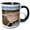 Black/White, variant on 3drose, Wyoming, Yellowstone Np, Artist Paint Pots - Us51 Jwi0537 - Jamie and Judy Wild, 11oz Magic Transforming Mug