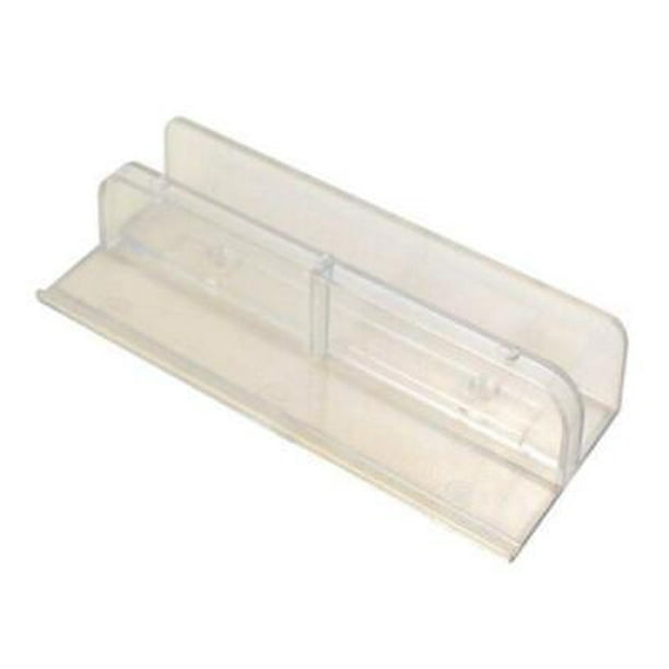 2Pc PrimeLine 11/16 in. H X 15/8 in. W Clear Frameless Shower Door