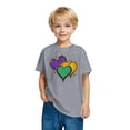 thumbnail image 3 of RXIRUCGD 2025 Vêtements d'Été pour Enfants T-shirt Imprimé Mode Mignon Col Rond Manches Courtes, 3 of 5
