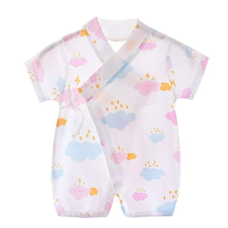 

Baby Boys Bodysuits Cotton Cotton Short Sleeve Set Kids Children Cartoon Trendy Soft Cute Outwear Streetwear Spring Summer Rompers Jumpsuits