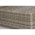 thumbnail image 4 of Living Source International 7-Piece Modern Rattan Sofa Set with Cushions in Gray, 4 of 5