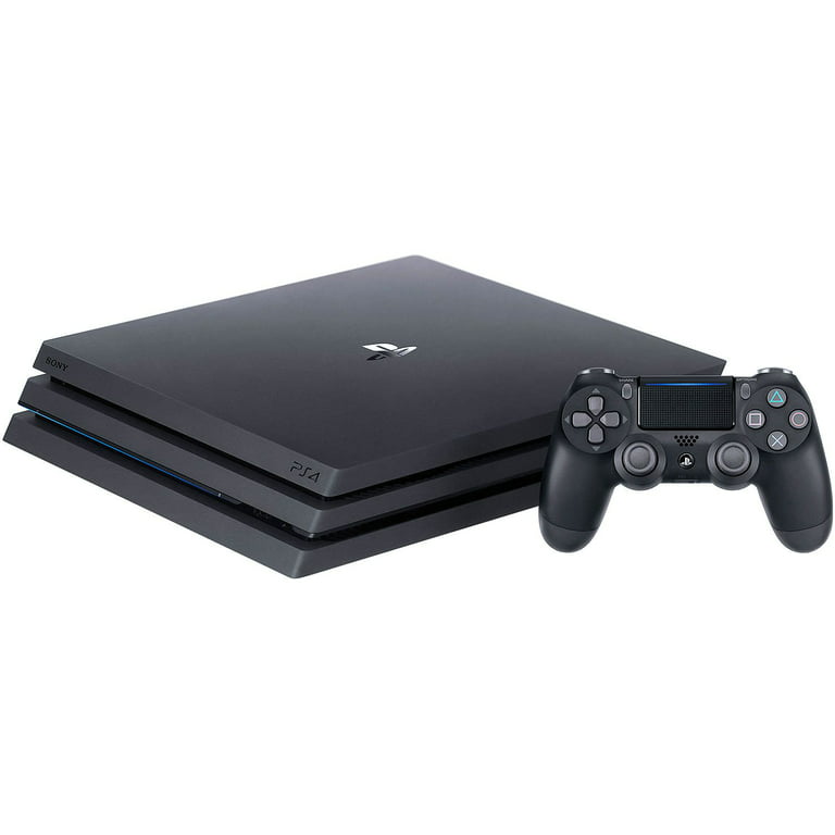 Sony PlayStation 4 Pro 1TB Gaming Console - Wireless Game Pad - Black -