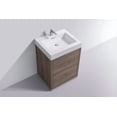 thumbnail image 3 of Bliss 24" Butternut Free Standing Modern Bathroom Vanity, 3 of 3