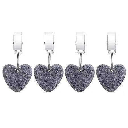 

Ykohkofe Tablecloth Counterweight Tablecloth Pendant Heart Shape Table Cover Counterweight Stone Table Count
