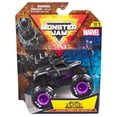 thumbnail image 1 of Monster Truck Monster Jam 2024 Marvel 1:64 Black Panther fundido a presión, 1 of 8