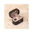thumbnail image 1 of Portable Mini Jewelry Box - Sturdy PU Leather Construction, Compact Storage for Earrings, Rings, and Other Jewelry Accessories, 1 of 6