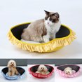 thumbnail image 3 of Casa de Mascotas Cama de Cojín de mascota de Fieltro Súper Suave Removible 5 Colores rojo Zulema Cama del animal doméstico, 3 of 8