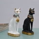 thumbnail image 5 of Dios gato Decoración Entrada del hogar Manualidades Decoración Sala de estar Regalo Gato de la suerte, 5 of 5