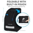 thumbnail image 5 of Fosmon Infant Car Seat Travel Bag for Airplane, Nylon Backpack Style Padded Adjustable Shoulder Strap, Drawstring Airline Gate Check Bag for Infant Car Seats, Carrier, Booster - Universal Size, 5 of 7