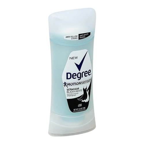 Degree MotionSense UltraClear Black Plus Antiperspirant Deodorant 2.6 -