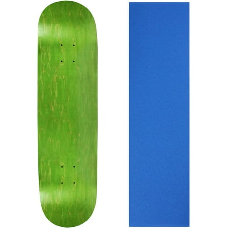 skateboard deck pro 7-ply canadian maple stained green with griptape 7.5  - 8.5 price history on PriceWatchPro