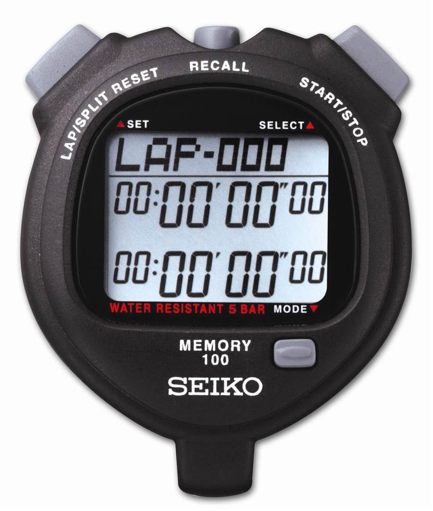 casio stopwatch 100 lap memory