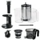 thumbnail image 5 of Shine Kitchen Co SJV-107-A Exprimidor de masticación lenta de prensa en frío, acero inoxidable, 5 of 5
