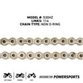 thumbnail image 2 of Niche Sprocket Chain Set for Yamaha YZF R1 16/43T 530 Motorcycle MK1003939, 2 of 9