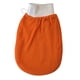 thumbnail image 1 of Yuarrent Guante de baño exfoliante para eliminar la piel muerta, ducha, cuerpo, espalda, pierna, brazo, toalla para frotar, masaje, exfoliante, Juegos de accesorios de baño naranja Yuarrent HA005006-02, 1 of 6