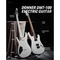 thumbnail image 3 of Guitarra eléctrica Donner DMT-100 con acabado mate de 39 pulgadas con kit, 3 of 9