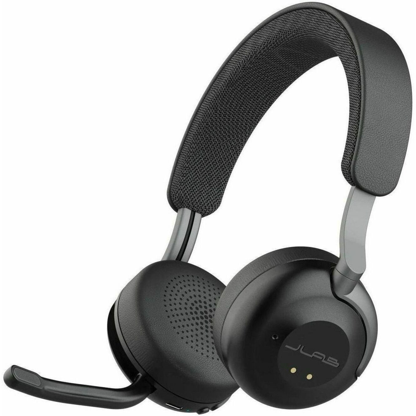 JLab Epic Work Wireless Headset, ANC, 90+ Hr Playtime, Charging Hub, Quick Mute, Multipoint, PC/Laptop/Mobile