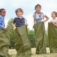 thumbnail image 6 of Tutuviw 5Pcs Potato Sack Bag 40" x 24" Outdoor Sports Games Sacks for Adults Kids Outdoor Lawn Games Durable Large Natural Burlap Sack for Sack Races Outdoor Lawn, 6 of 6