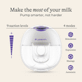 thumbnail image 4 of Lansinoh Discreet Duo Wearable Double Electric Breast Pump, Hands-Free Portable Breast Pump, 4 of 12