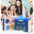 thumbnail image 6 of 16" Extra Large Happy Birthday Gift Bags with Tissue Paper, 4 Pack Paper Gift Bags with Handles for Birthday Present Gift Wrap, 4 Designs, 6 of 7