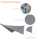 thumbnail image 3 of Lona Impermeable para Tienda, Protección UV y PU Impermeable, Liviana para Acampar, Mochilear y Aventuras al Aire Libre,360*290cm Gray, 3 of 5