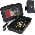 thumbnail image 1 of ENHANCE Tabletop Community DND Dice Case and Dice Rolling Tray - Dice Holder and Storage for up to 500 RPG Dice with Rugged Protective Design, Soft Interior, and Organizer Pockets (50, 1 of 9