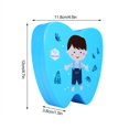 thumbnail image 3 of Sonew Baby Tooth Box Wooden Children Milk Teeth Collection Organizer Souvenir Box, Baby Teeth Souvenir Box, Wooden Tooth Collection Box, 3 of 8