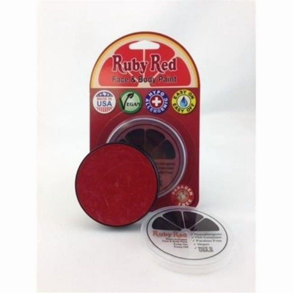 Ruby Red Paints 18M250H 18 ml High Heat 250 Red Face Paint