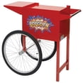 thumbnail image 1 of Winco POP-8RC Chariot à Maïs Soufflé avec Roues à Rayons de 22 Pouces pour POP-8R, Rouge, 1 of 1