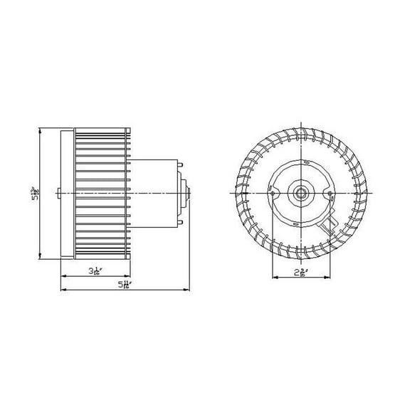 HVAC Blower Motor Fits select: 2008-2012 CHEVROLET MALIBU, 2005-2010 PONTIAC G6