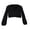 Black, variant on Womens Fall Crop Tops Lace Long Sleeve V Neck Classic Cover up Lightweight Comfy Casual Shirts Trendy Oktoberfest Party Outfits