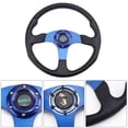 thumbnail image 4 of Volante modificado para coche RASTP, volante de carreras de PU, volante de kart de juego competitivo, 14 pulgadas, dontodent negro Kuyhfg Sin marca, 4 of 5