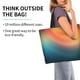 thumbnail image 2 of Fotbe yellow orange and teal Bolsa Tote Estética de Lona con Estampado para Mujer - Bolsa Reutilizable de Hombro Casual para Vacaciones, Compras, Trabajo y Gimnasio, 2 of 8