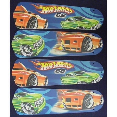 

Ceiling Fan Designers Hot Wheels 42 in. Ceiling Fan Blades Only