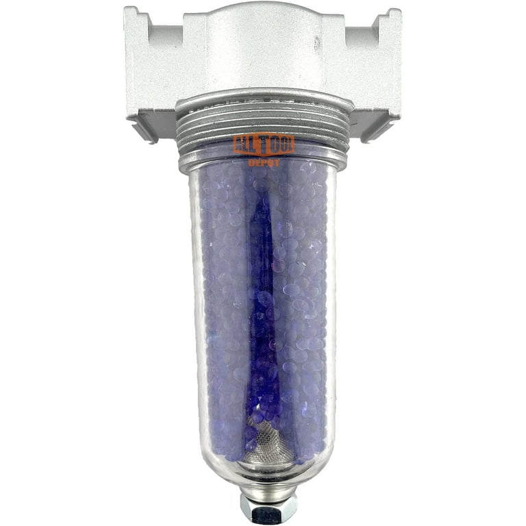 In line desiccant online dryer