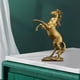 thumbnail image 5 of Decoración de estatuil de caballo animal Caballo Estatua Oro Zulema Escultura de estatuilla de caballo, 5 of 8