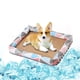 thumbnail image 2 of Jacenvly - Tapete refrescante para mascotas, esencial para perros y gatos, de seda fría, portátil, lavable, para perrera, sofá, cama, suelo y asiento de coche., 2 of 7