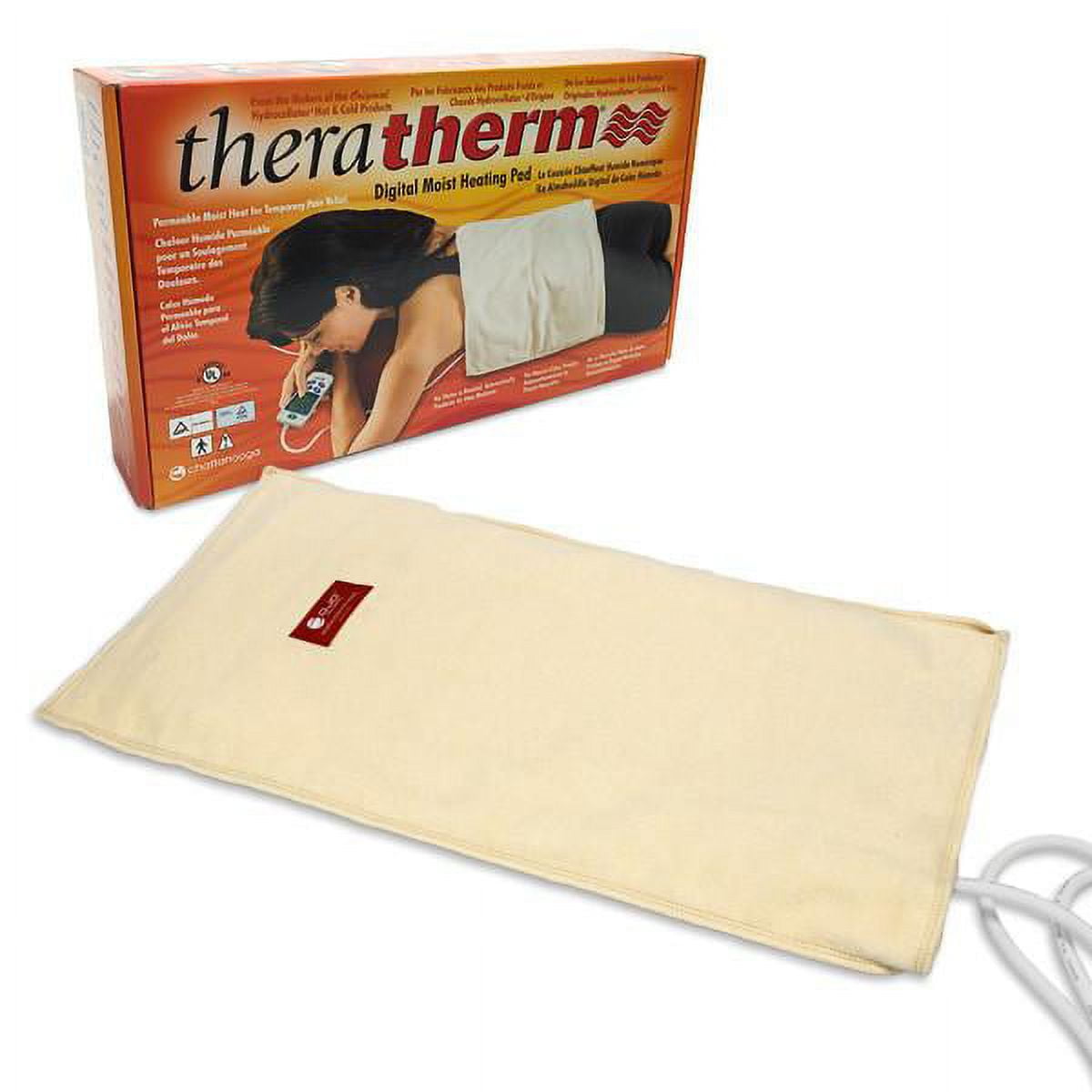 Theratherm Digital Moist Heating Pad 14 x 27in - 1 Count