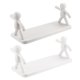 thumbnail image 5 of BESTYASH 2Ud Repisa De Pared Sin Taladro Para Con Material Duradero Y Soporte Firme, 5 of 8