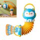 thumbnail image 5 of Juguete de acordeón para niños, diseño de agarre en forma de búho, botón, música, instrumento de iluminación educativo, juguete azul, 5 of 9